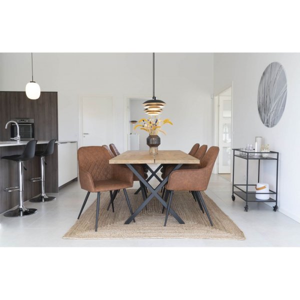 Harbo ruokapydn tuoli - Vintage ruskea