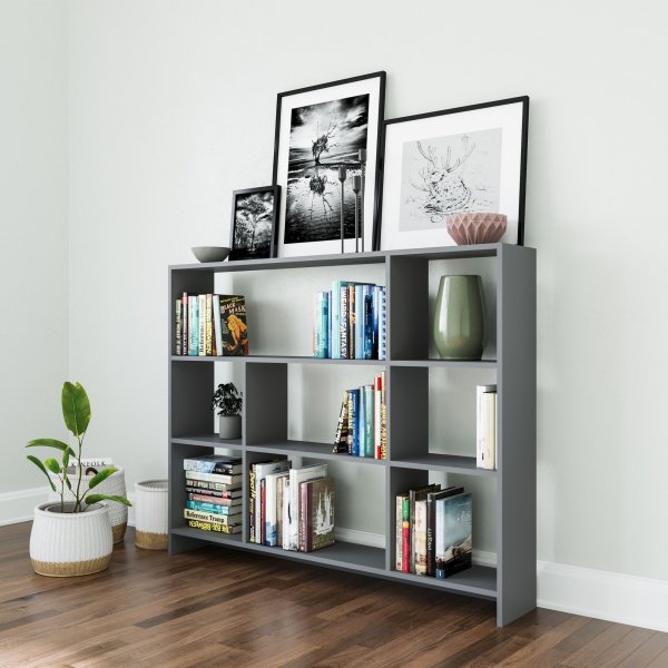 Lavina kirjahylly - antrasiitti Lavina kirjahylly - antrasiitti