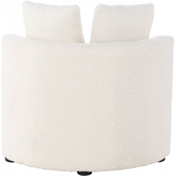 Kelso 2-istuttava lasten sohva - Valkoinen nalle Kelso 2-istuttava lasten sohva - Valkoinen nalle