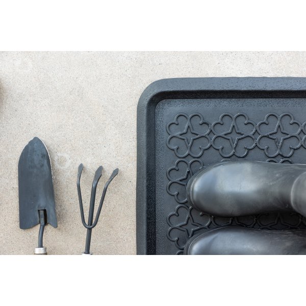 Gunnar-ovimatto 45 x 75 cm - Musta Gunnar-ovimatto 45 x 75 cm - Musta