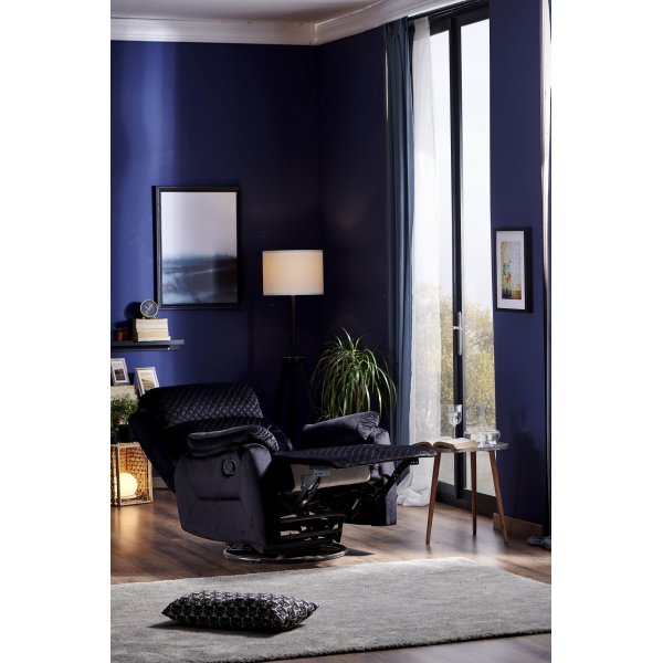 Tron lepotuoli - musta Tron lepotuoli - musta