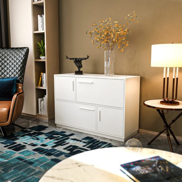 Mares-kaappi - Valkoinen Mares-kaappi - Valkoinen