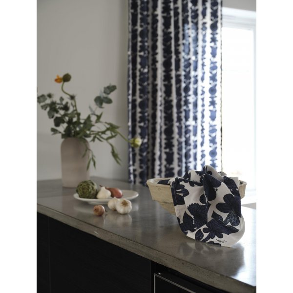 Aster verho 2 kpl 2 x 140 x 280 cm - Sininen Aster verho 2 kpl 2 x 140 x 280 cm - Sininen