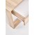 Nidelv sohvapyt 110x60 cm - Sonoma tammi + Huonekalujen hoitosarja tekstiileille