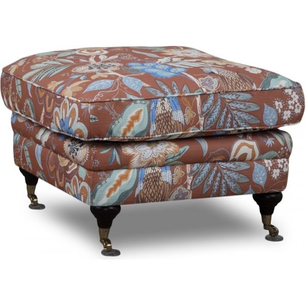 Howard Spirit Footstool - Eden Parrot Terracotta