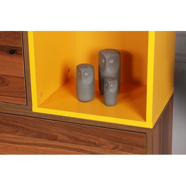 Bengo-kirjahylly - p�hkin�/antrasiitti/keltainen