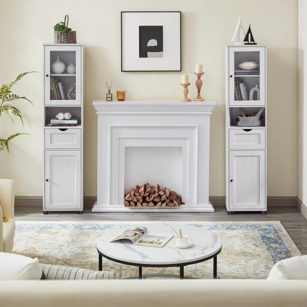 Jessica-kaappi - Valkoinen Jessica-kaappi - Valkoinen