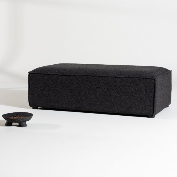 Gillholmen pouf - Musta boucle