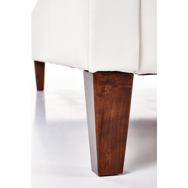 Klara-sängynrunko ja -sängynpääty - Valkoinen (PU) Klara-sängynrunko ja -sängynpääty - Valkoinen (PU)