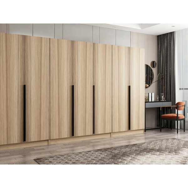 Cikani vaatekaappi 315x52x210 cm - Tammi