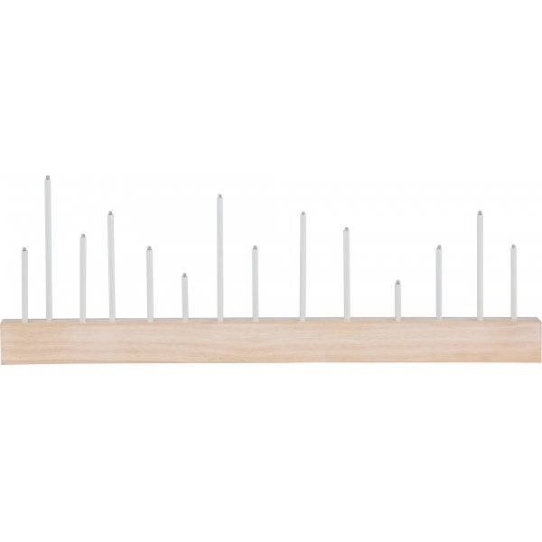 Kungsberget pöytävalaisin - Whitewash Kungsberget pöytävalaisin - Whitewash