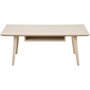Century sohvapyt 115 x 60 cm - Valkoinen pigmentoitu tammi