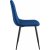 Carisma-tuoli - Sininen sametti + Huonekalujen jalat
