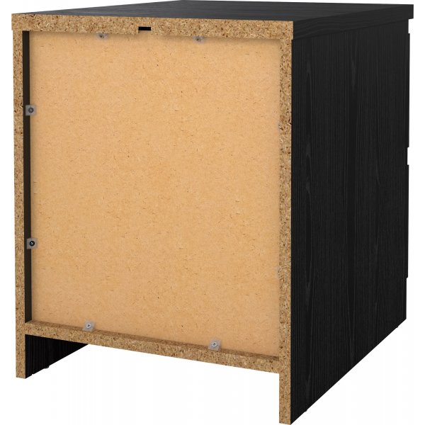 Naia yöpöytä 2 - Musta saarni Naia yöpöytä 2 - Musta saarni