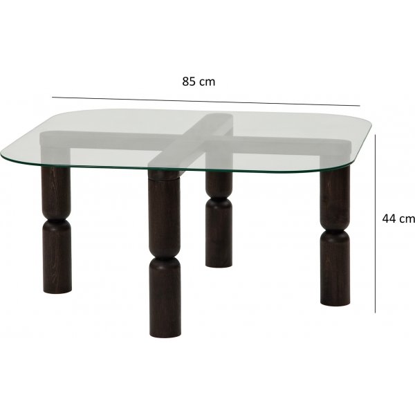 Kei-sohvapöytä 80 x 80 cm - Antrasiitti Kei-sohvapöytä 80 x 80 cm - Antrasiitti