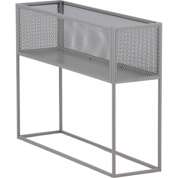 Teo kohokuviohylly - Vaaleanharmaa Teo kohokuviohylly - Vaaleanharmaa