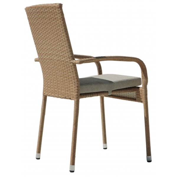 Ulkotuoli tyynyllä, pinottava Ulkotuoli tyynyllä, pinottava