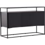 Kingsport kohopyt 120 x 45 cm - Musta