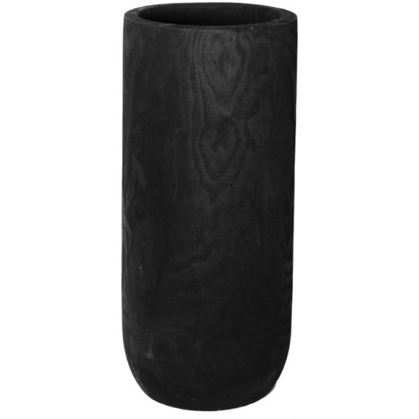 Noir-ruukku, puu k. 55 cm - Musta