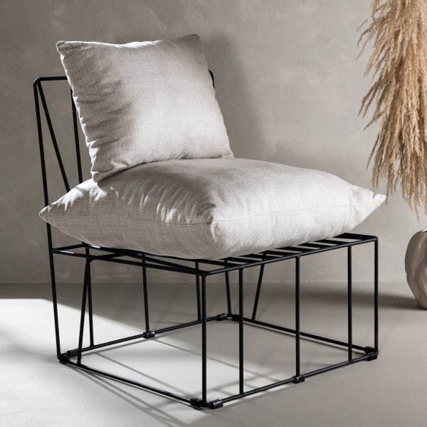 Livonia nojatuoli - beige Livonia nojatuoli - beige