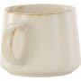 Aktiivinen teekuppi 9 cm - beige/musta