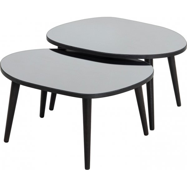 Gusto-pyt 75 x 55 cm - Musta/savu