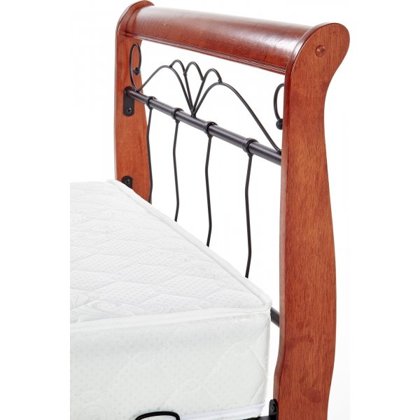 Anika- sängynrunko - 90cm - Antiikki / Kirsikka / Musta Anika- sängynrunko - 90cm - Antiikki / Kirsikka / Musta