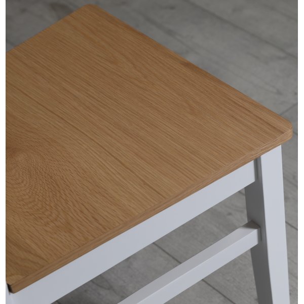 Ruokapydn tuoli valkoisena/tammena - Fr