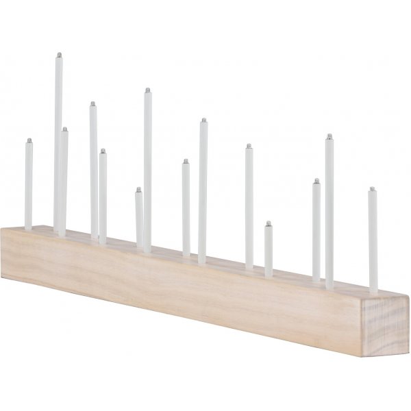 Kungsberget pöytävalaisin - Whitewash Kungsberget pöytävalaisin - Whitewash