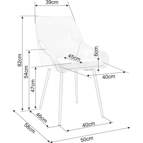 Albi tuoli - harmaa Albi tuoli - harmaa