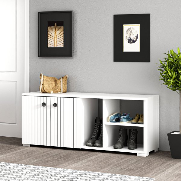 Sarandon kenk�kaappi - valkoinen