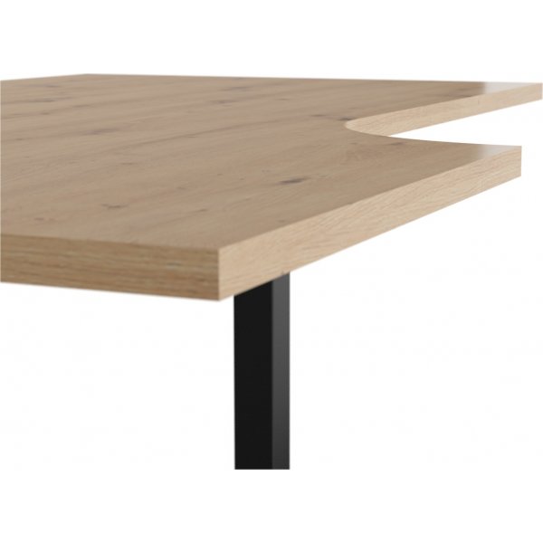 Avaruuspöytä vasen 140 x 90 cm - Tammi Avaruuspöytä vasen 140 x 90 cm - Tammi