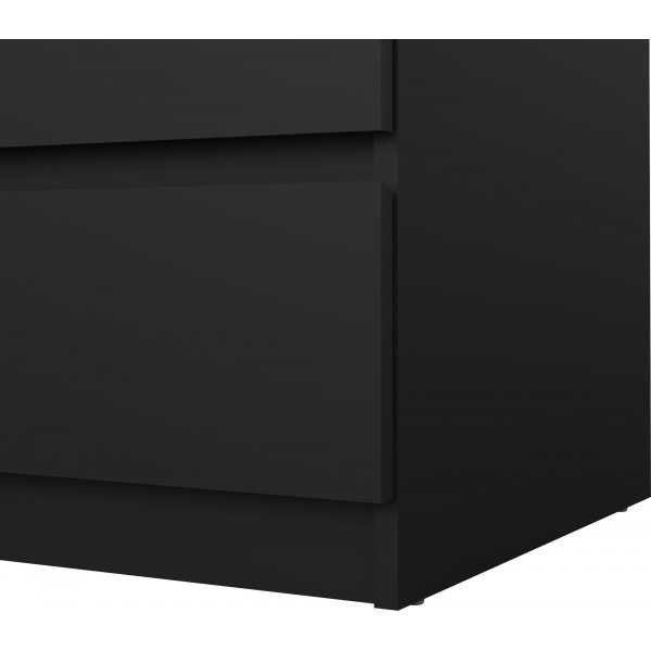 Naia lipasto 3 laatikolla - musta Naia lipasto 3 laatikolla - musta