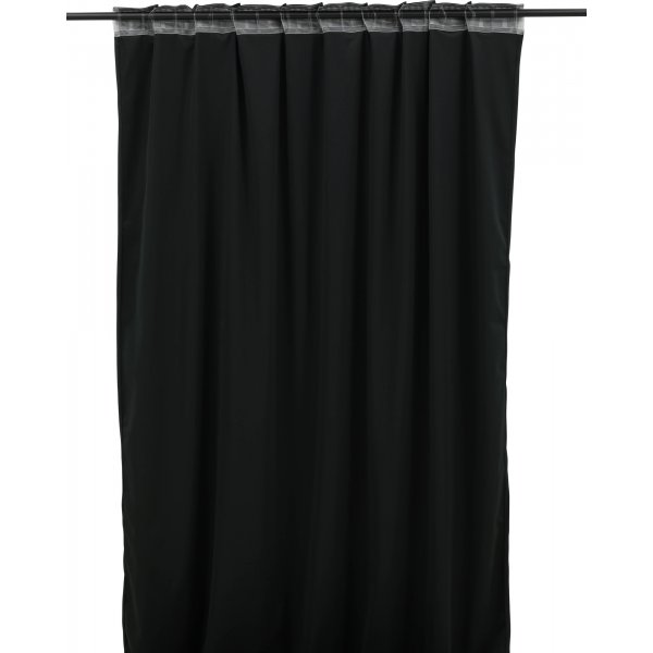 Magdalena verho 135x250 cm - Musta Magdalena verho 135x250 cm - Musta