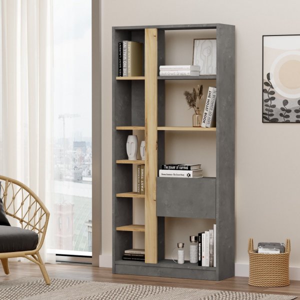 Luvio kirjahylly 21 - tammi/hopea Luvio kirjahylly 21 - tammi/hopea