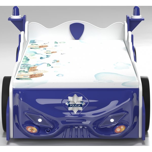 Poliisi-lastens�nky - 90x200 cm
