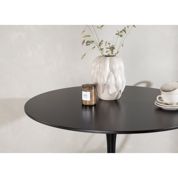 Glade ruokapöytä Ø100 cm - Musta Glade ruokapöytä Ø100 cm - Musta