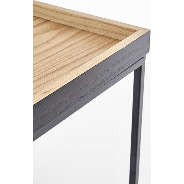Amery-sivupöytä - Tammi/musta Amery-sivupöytä - Tammi/musta