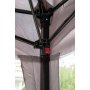 Easy Up -pergola - musta/harmaa