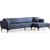 Belissimo divaani sohva oikea - Sininen