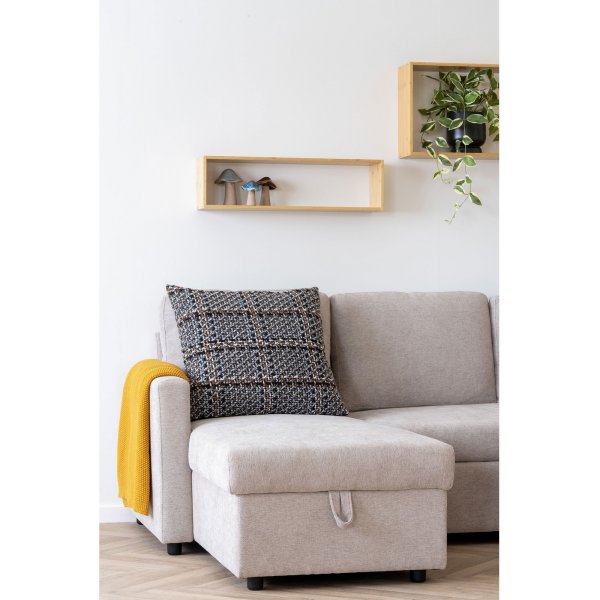 Nara koristetyyny 60 x 60 cm - Ruskea sekoitus Nara koristetyyny 60 x 60 cm - Ruskea sekoitus