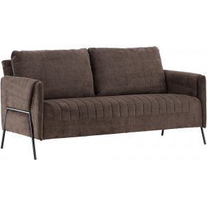 Indigo 2-istuttava sohva - ruskea