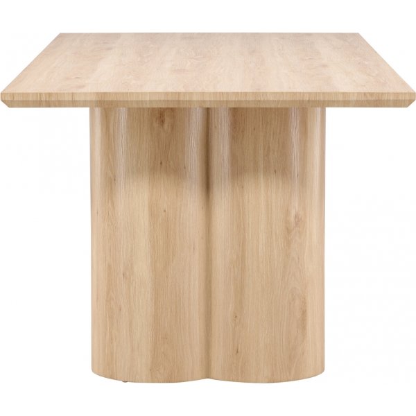 Olivia ruokapöytä 210x100 cm, luonnonvärinen Olivia ruokapöytä 210x100 cm, luonnonvärinen
