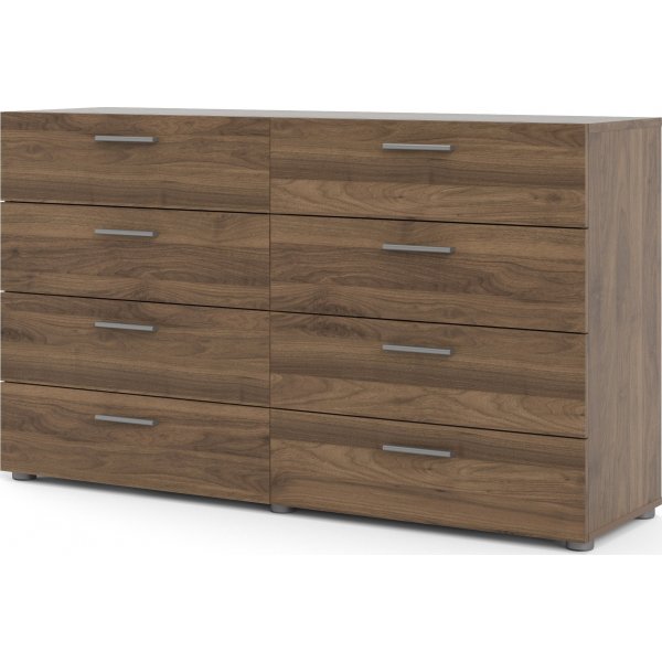 Lipasto phkinpuusta, 8 laatikkoa, leveys 140 cm + Huonekalujen tekstiilien puhdistus