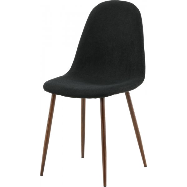 Bridge-ruokailutuoli - musta/pähkinä Bridge-ruokailutuoli - musta/pähkinä