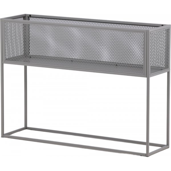 Teo kohokuviohylly - Vaaleanharmaa Teo kohokuviohylly - Vaaleanharmaa