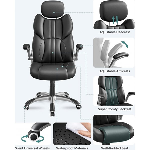 Yasmina työtuoli - musta Yasmina työtuoli - musta