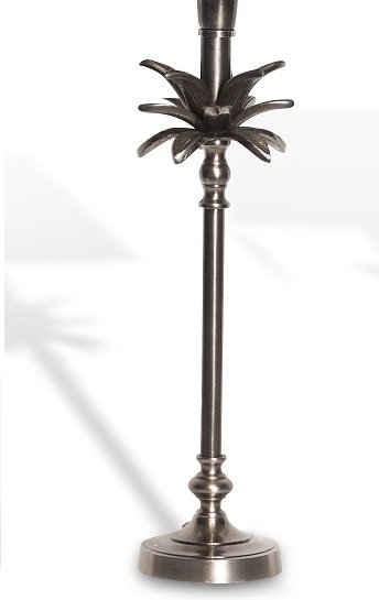 Pytlamppu palmunlehdill k. 50 cm  Old Silver