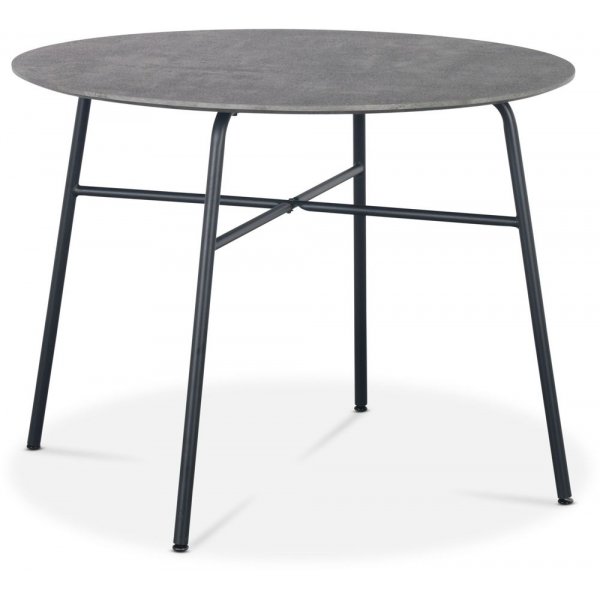 Tuftattu ruokapöytä Ø100 cm - Betonijäljitelmä + Huonekalujen tekstiilien puhdistus Tuftattu ruokapöytä Ø100 cm - Betonijäljitelmä + Huonekalujen tekstiilien puhdistus