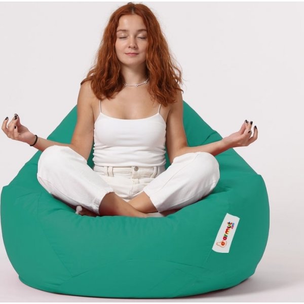 Premium papupussi - turkoosi Premium papupussi - turkoosi